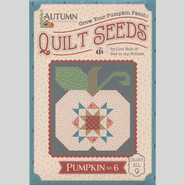 Lori Holt Autumn Quilt Seeds Quilt Pattern - Pumpkin No. 6 Primary Image