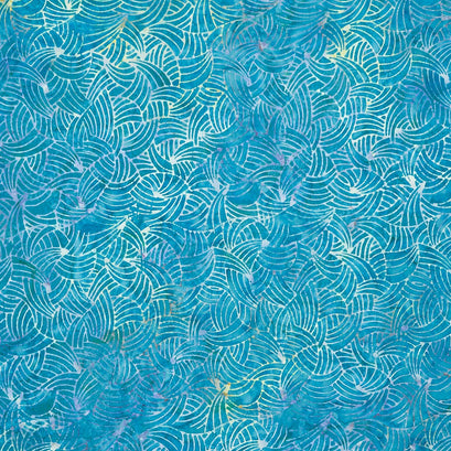 Tonga Batiks - Paradise Fans Eden Yardage
