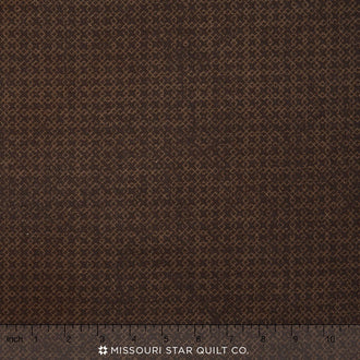 Wilmington Essentials - Criss Cross Dark Brown 108" Backing