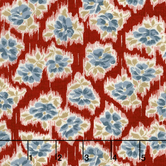 Faded Memories - Faded Toss Red Yardage