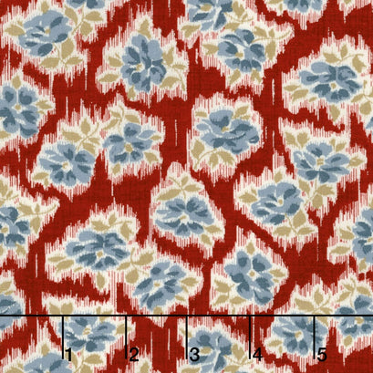 Faded Memories - Faded Toss Red Yardage