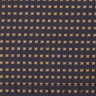Indikon - Crosshatch Indigo Yarn Dyed Yardage