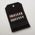 Lykke Colour Wooden Interchangeable Knitting Needle Set - Black Suede(3.5" tips) Primary Image