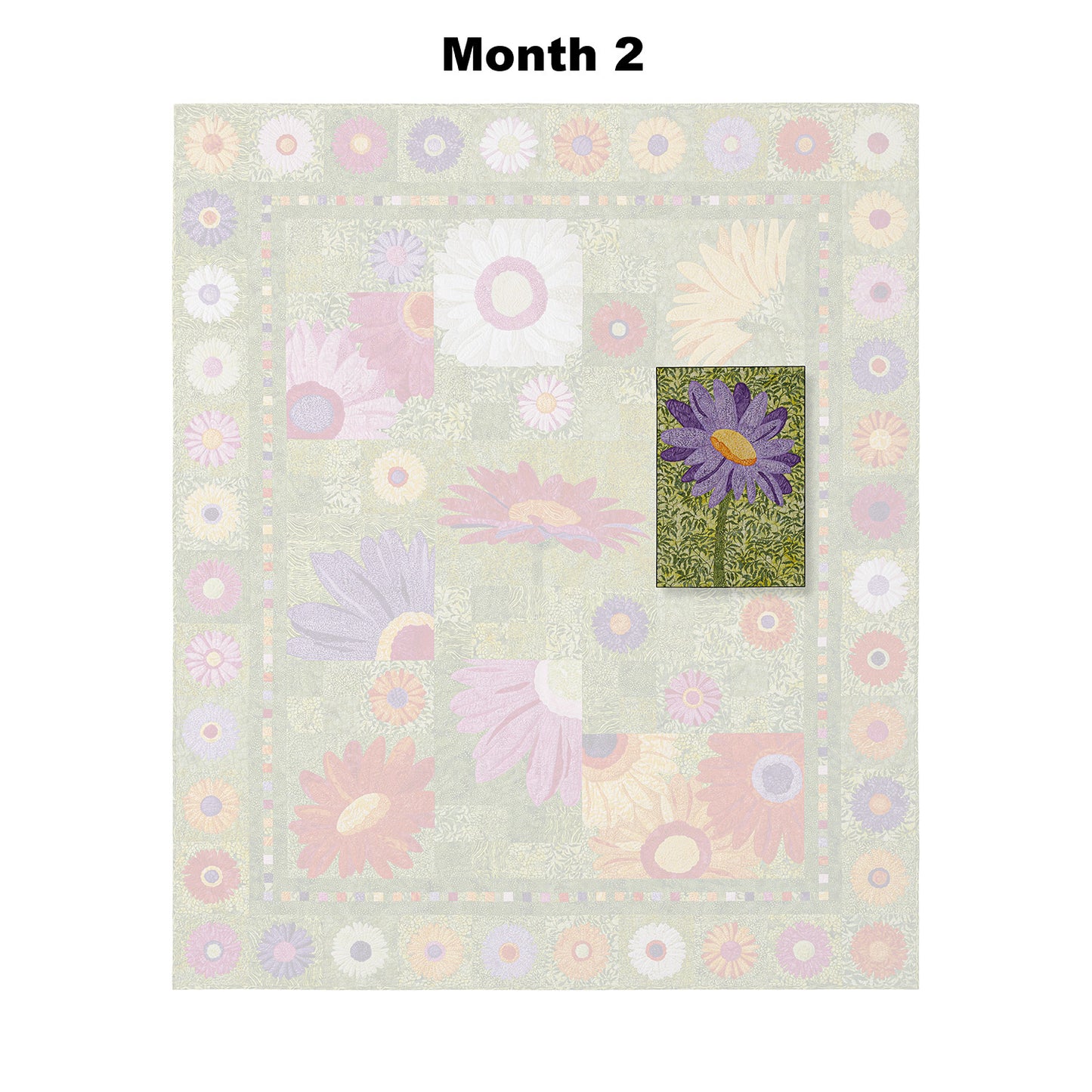 Full Bloom Block of the Month Presale Alternative View #2