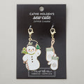 Sew Cute Zipper Pulls - Snowman & Mittens