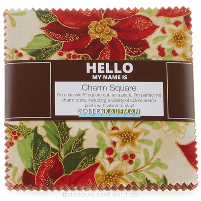 Holiday Flourish - Holiday Metallic Charm Pack