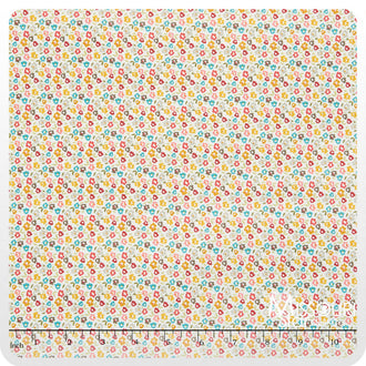 Unforgettable - Floral Cream Yardage