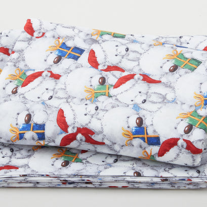 Woodland Gifts - Packed Bears Multi 3 Yard Cut