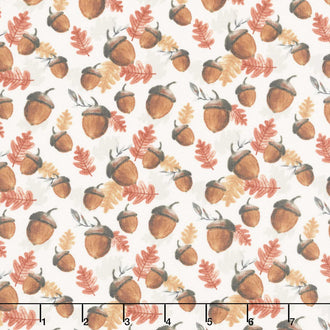 Shades Of Autumn - Acorns Cream Yardage