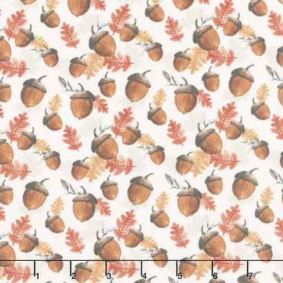 Shades Of Autumn - Acorns Cream Yardage