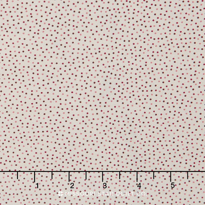 Sweet Charlotte - Dots Ivory Yardage