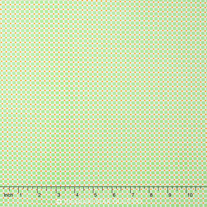 Backyard Roses - Backyard Squares Mint Yardage