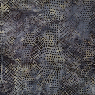 Artisan Batiks - Kalahari 6 Dots Ebony Yardage