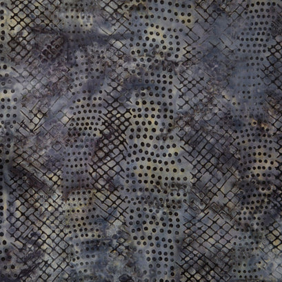 Artisan Batiks - Kalahari 6 Dots Ebony Yardage