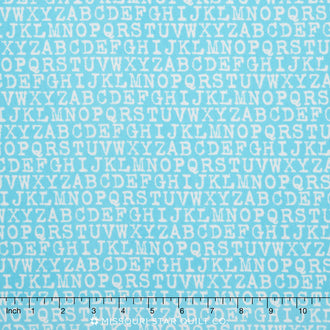 Cozy Cotton - Aqua Flannel Yardage