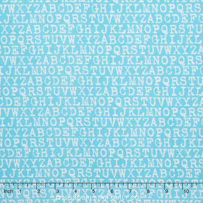 Cozy Cotton - Aqua Flannel Yardage
