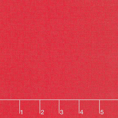Garden Redwork - Block Geo Red Yardage