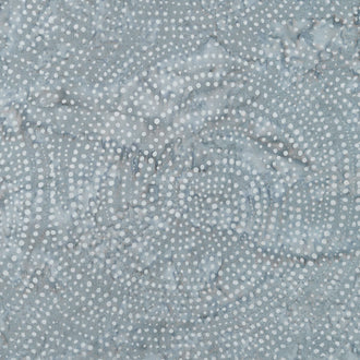 Tonga Batiks - Colorwheel Earth Dotty Spiral Pewter Yardage