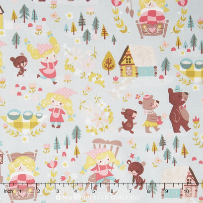 Goldilocks - Main Teal Yardage