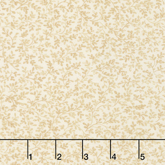 Paris Romance - Vines Ivory Yardage