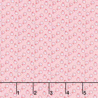 Blast from the Past - Floral Pink Yardage