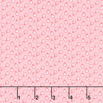 Blast from the Past - Floral Pink Yardage