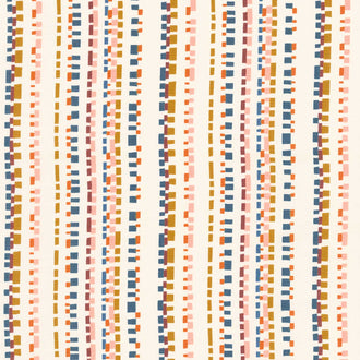 Folk and Lore - Playful Dash Eggshell Yardage