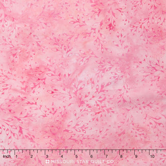 Artisan Batiks - Elementals Leaflets Rose Yardage