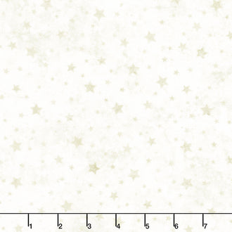 Stars and Stripes - Tonal Stars Cream Yardage