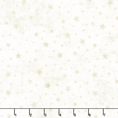 Stars and Stripes - Tonal Stars Cream Yardage