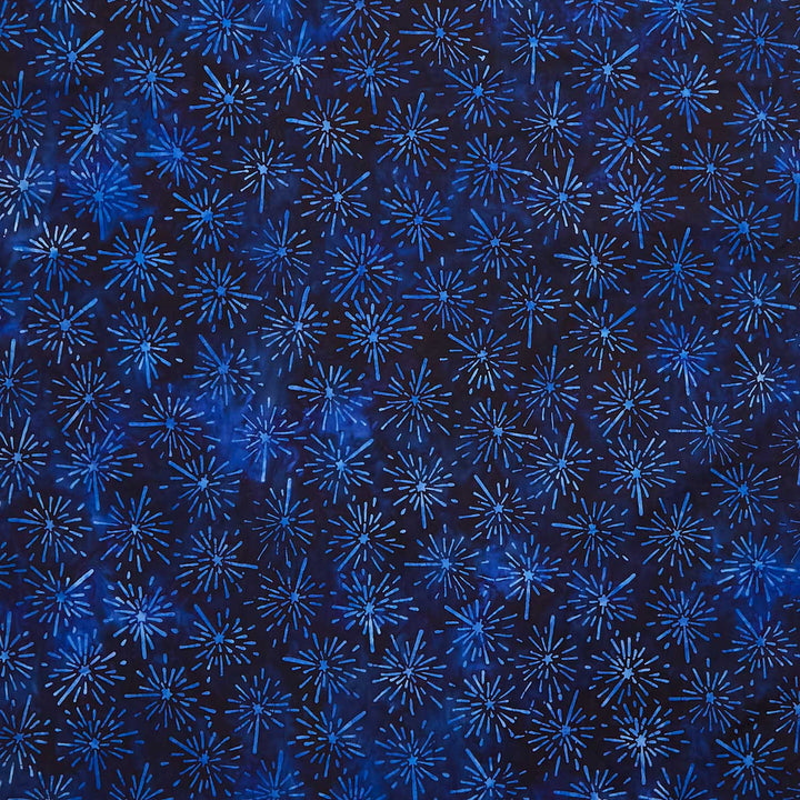 Artisan Batiks - Liberty 2 Fireworks Navy Yardage