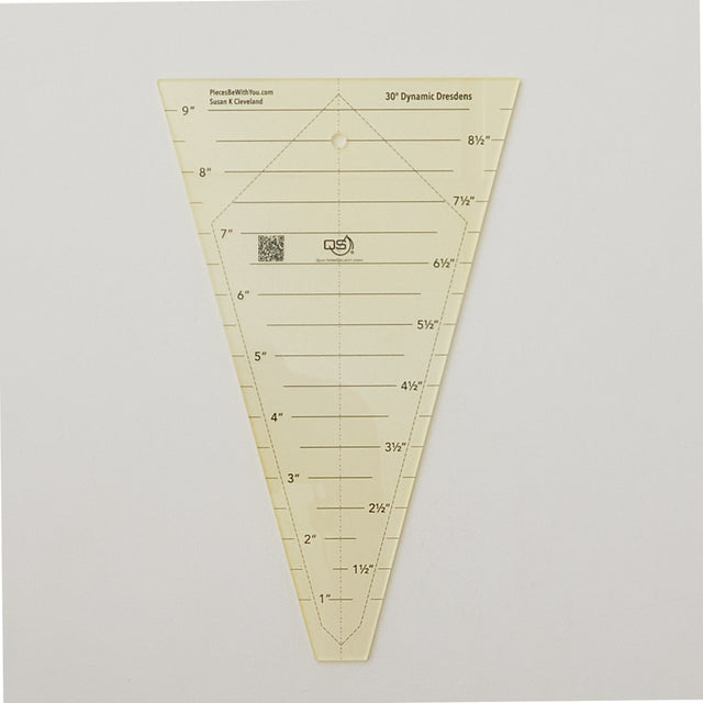Quilters Select Dresden Ruler 30