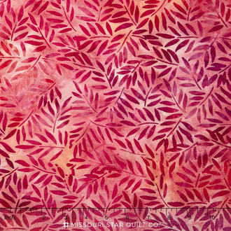 Artisan Batiks - Splendid 4 Leaves Rose Yardage