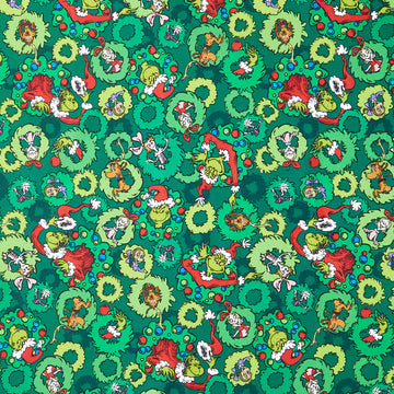 How the Grinch Stole Christmas - Wreaths Pine Yardage Primary Image