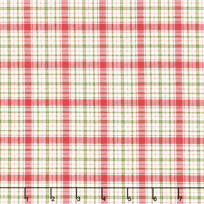 Christmas is in Town - Plaid Multi Yardage