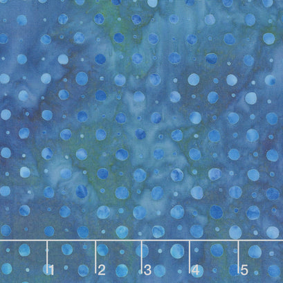 Artisan Batiks - Gazebo Dots Teal Yardage