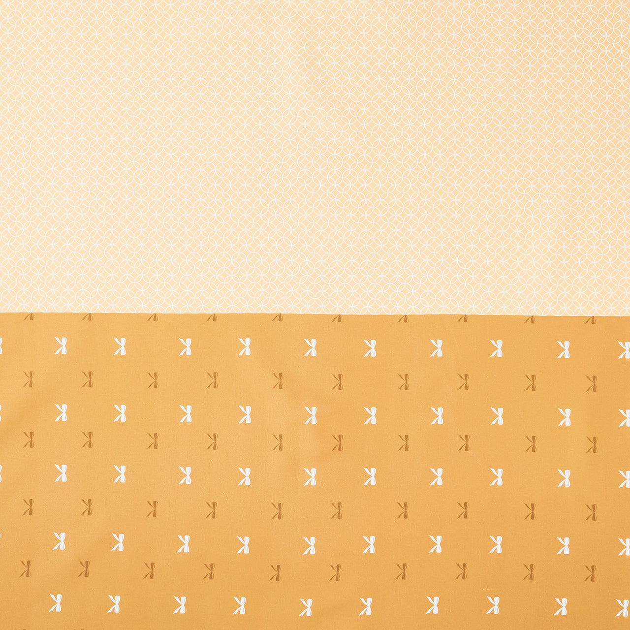 Celebrating 50 Years of Moda - Four In One Blender Print Marigold Yardage