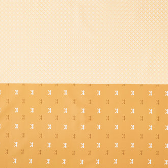 Celebrating 50 Years of Moda - Four In One Blender Print Marigold Yardage