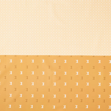 Celebrating 50 Years of Moda - Four In One Blender Print Marigold Yardage