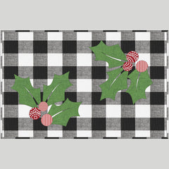 Deck the Holly Floor Canvas Kit