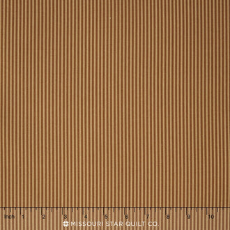 Rover - Rover Stripe Brown Yardage