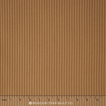 Rover - Rover Stripe Brown Yardage