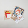 Toadstools Wool Felt Embroidery Applique Kit Alternative View #2