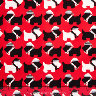 Jingle - Dogs Red Yardage