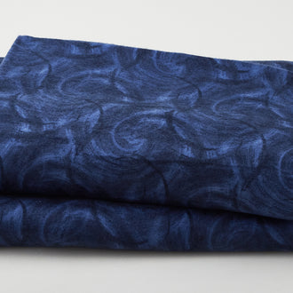 Spin Flannel - Navy 108" Wide 3 Yard Cut