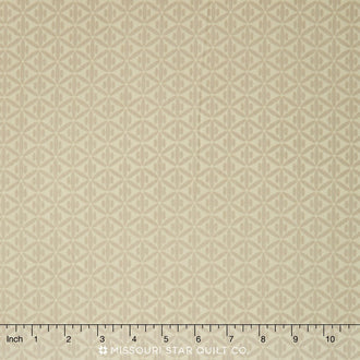Botanique - Criss-Cross Cream Yardage