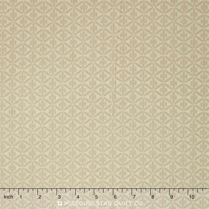 Botanique - Criss-Cross Cream Yardage