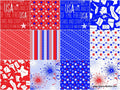 Stars & Stripes 10" Squares