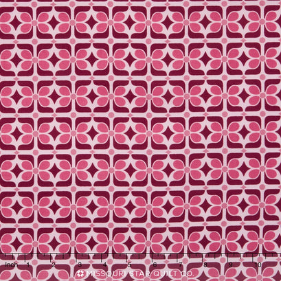 Halle Rose - Graphic Orchid Yardage