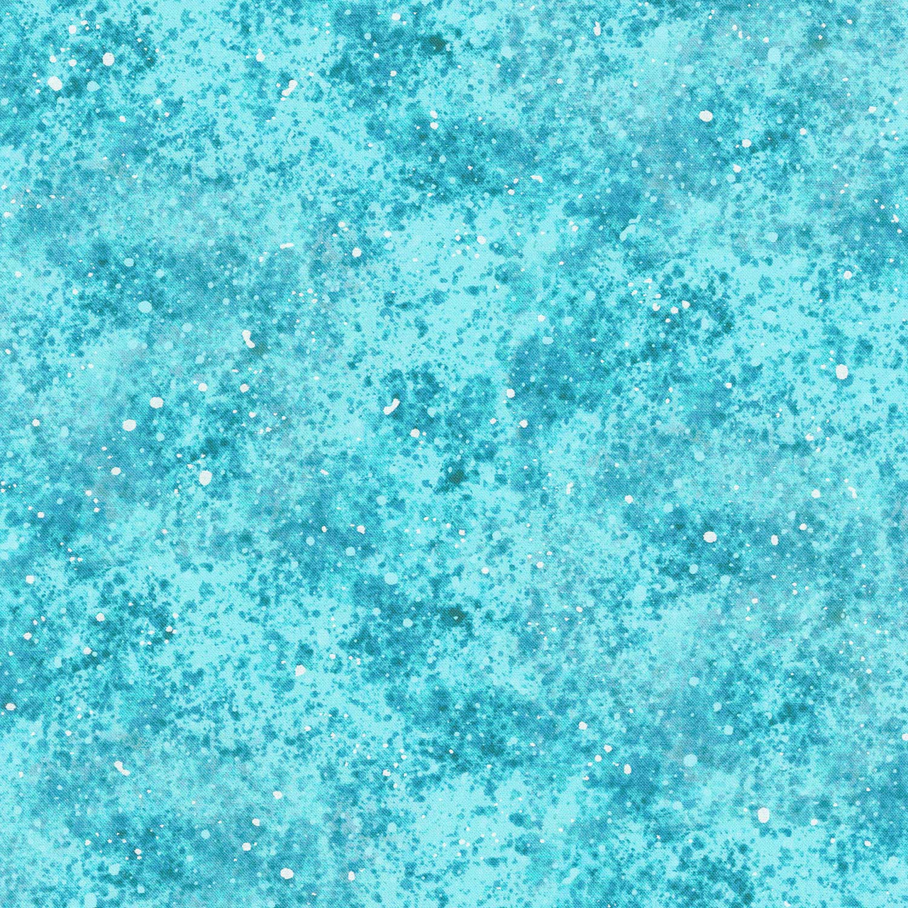 On Dragonfly Wings - Spatter Texture Turquoise Yardage Primary Image